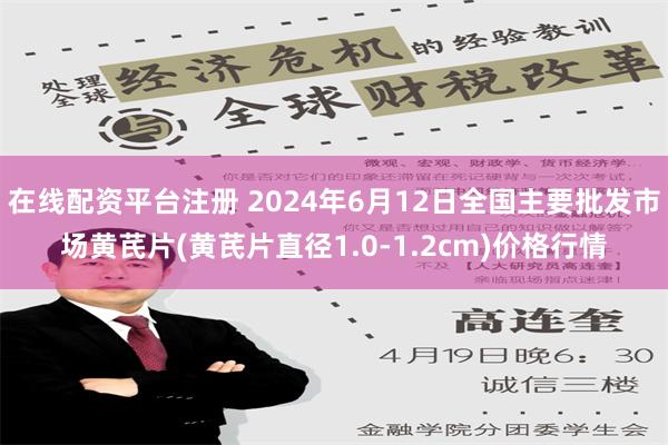 在线配资平台注册 2024年6月12日全国主要批发市场黄芪片(黄芪片直径1.0-1.2cm)价格行情