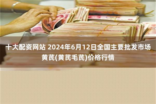 十大配资网站 2024年6月12日全国主要批发市场黄芪(黄芪毛芪)价格行情