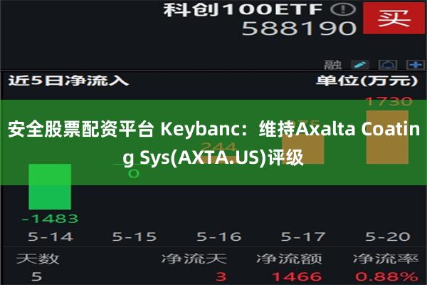 安全股票配资平台 Keybanc：维持Axalta Coating Sys(AXTA.US)评级