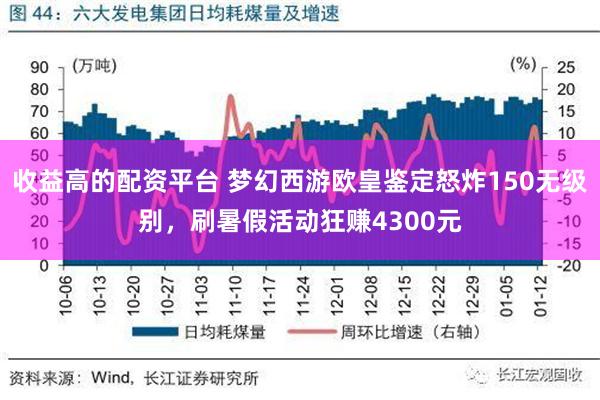 收益高的配资平台 梦幻西游欧皇鉴定怒炸150无级别，刷暑假活动狂赚4300元