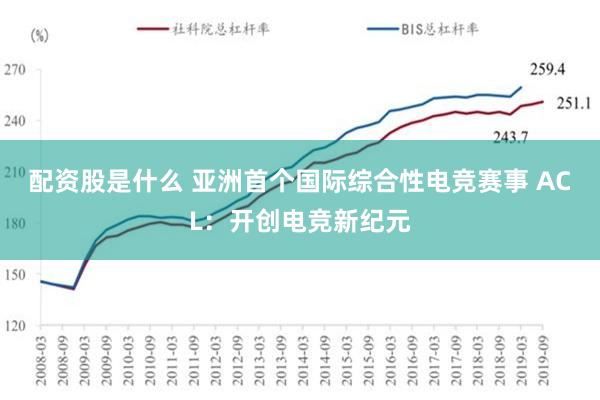 配资股是什么 亚洲首个国际综合性电竞赛事 ACL：开创电竞新纪元