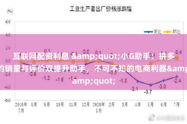 互联网配资利息 &quot;小G助手：拼多多商家的销量与评价双提升助手，不可不知的电商利器&quot;